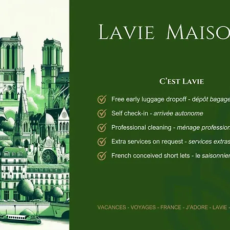 Apartment Lavie Maison Parisian Aircon Gem *
